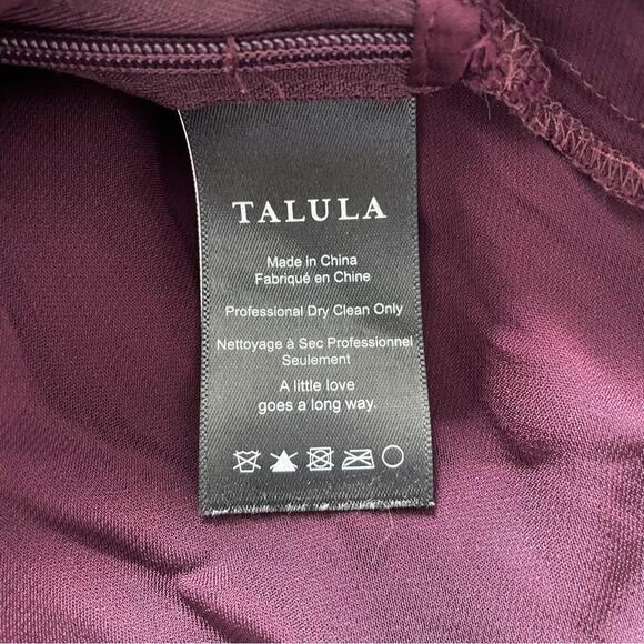 ARITZIA TALULA Plum Purple Corset Top Size L - Picture 7 of 8